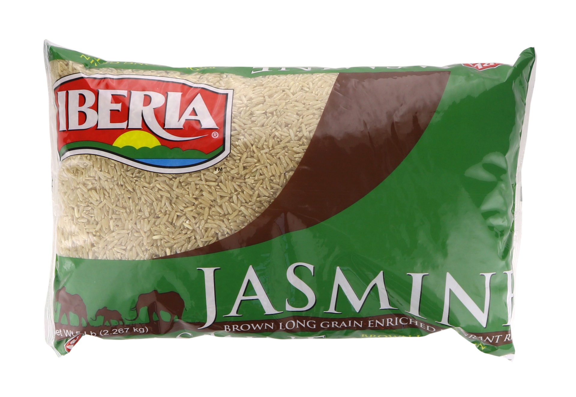 slide 1 of 1, Iberia Brown Jasmine Rice, 1 ct