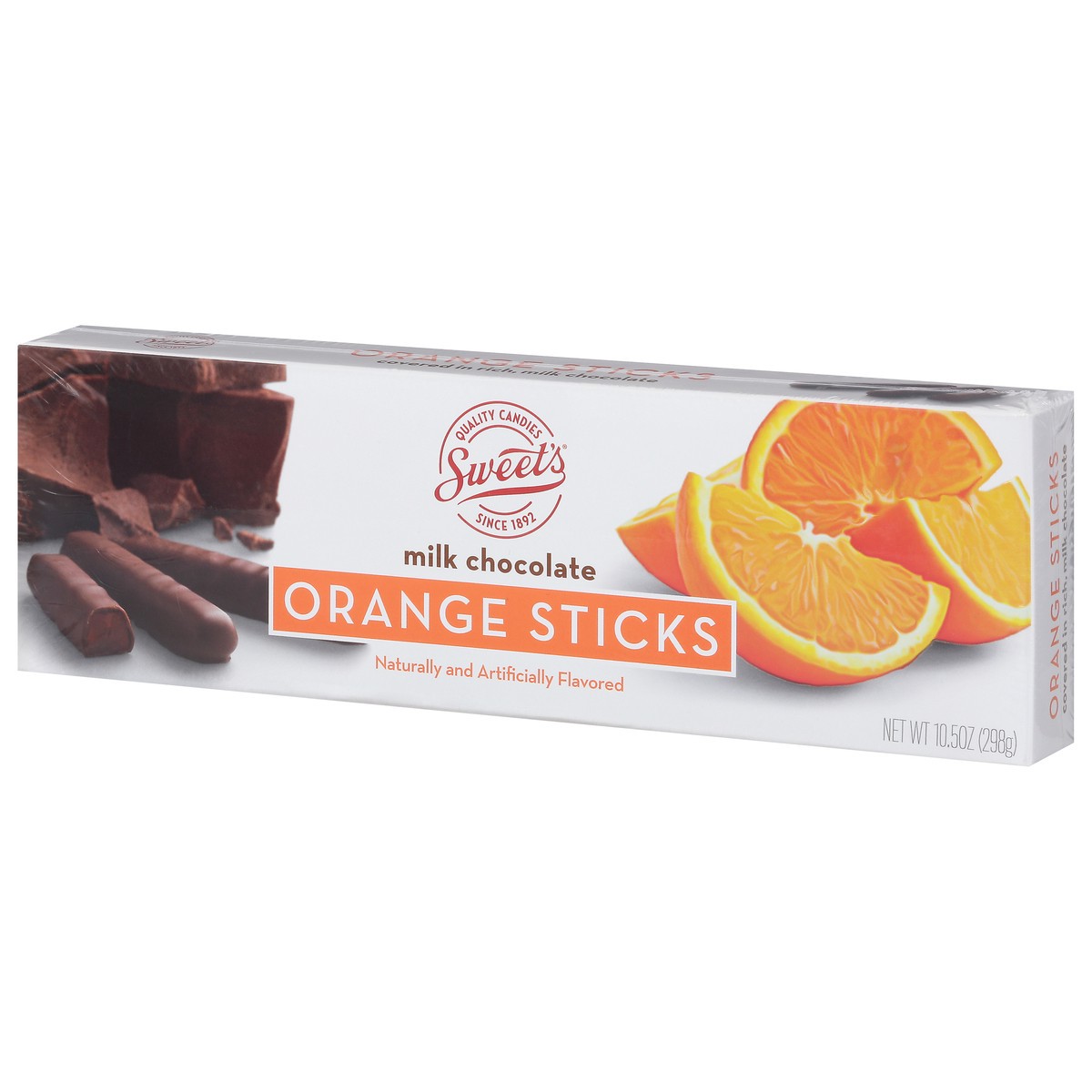 slide 8 of 9, Sweet's Milk Chocolate Orange Sticks 10.5 oz, 10.5 oz