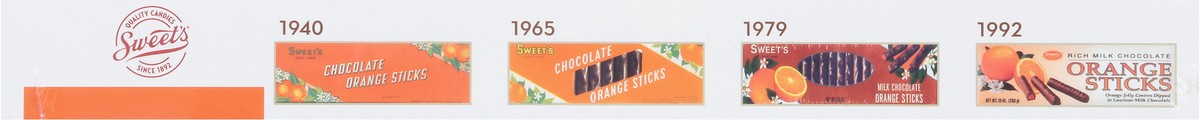 slide 6 of 9, Sweet's Milk Chocolate Orange Sticks 10.5 oz, 10.5 oz