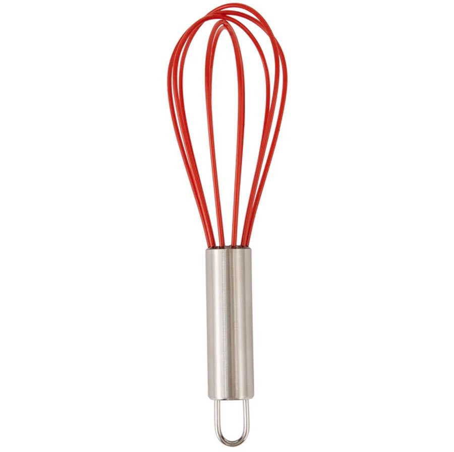 slide 1 of 1, RSVP International Silicone Coated Mini Whisk Assorted Colors, 7 in