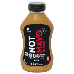 NotCo NotMayo Plant-Based Vegan Chipotle Mayo Dressing & Spread, 12 fl oz Squeeze Bottle