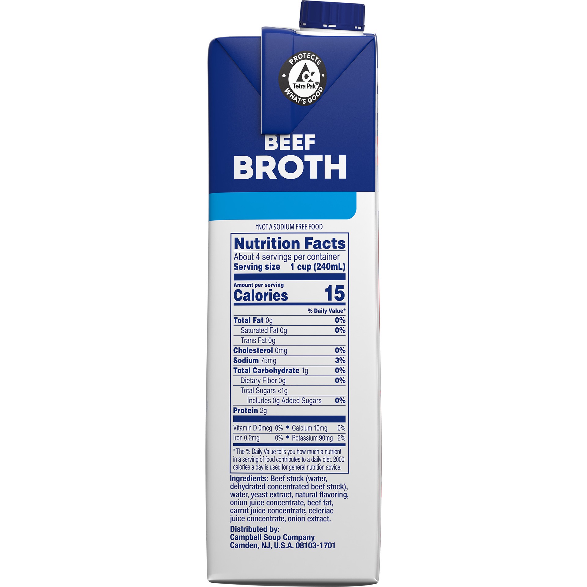 slide 5 of 5, Swanson 100% Natural Unsalted Beef Broth, 32 Oz Carton, 32 oz