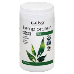 Nutiva Organic Hemp Protein Powder 16 oz