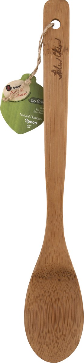 slide 7 of 11, Helen's Asian Kitchen 12 Inches Bamboo Spoon 1 ea, 1 ct