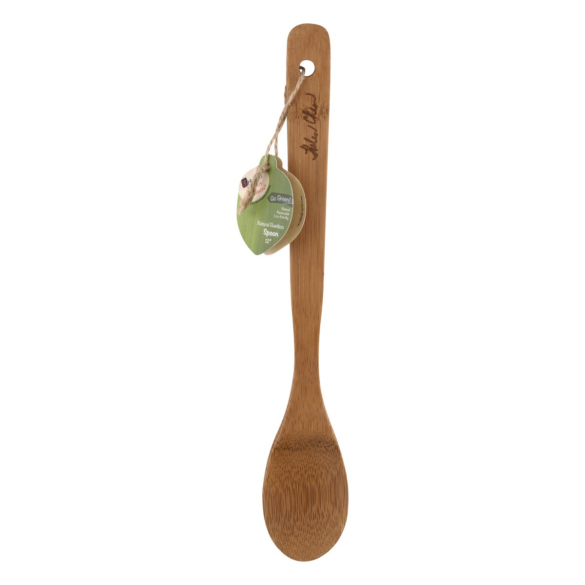 slide 8 of 11, Helen's Asian Kitchen 12 Inches Bamboo Spoon 1 ea, 1 ct