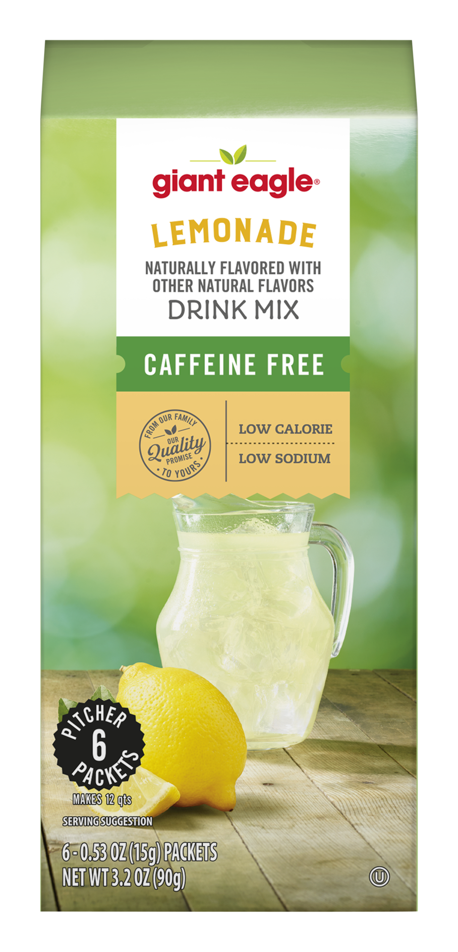 slide 1 of 1, Giant Eagle Lemonade Sugar Free Drink Mix - 12 qt, 12 qt