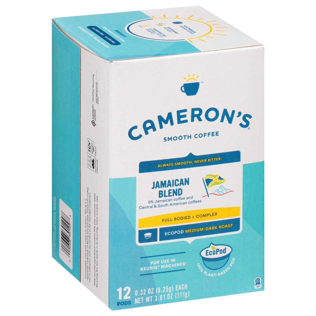 slide 5 of 9, Cameron's Coffee Single Serve Pods, Jamaican Blend, 12 Count, 12 ct