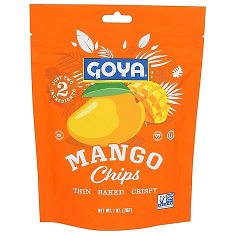 slide 1 of 1, Goya Mango Chips - 1 Oz, 1 oz