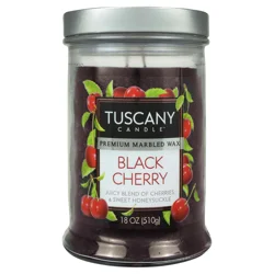 Tuscany Candle Jar Candle, Black Cherry