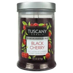 Tuscany Candle Jar Candle, Black Cherry