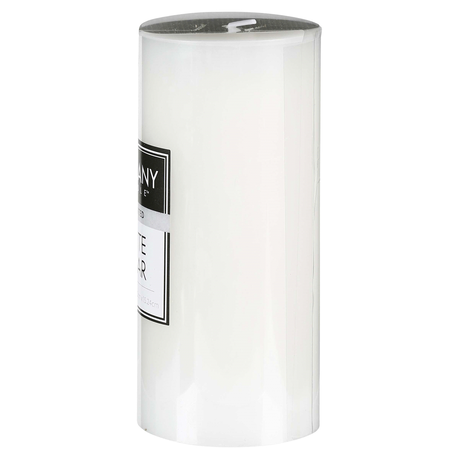 slide 3 of 5, Tuscany Candle Tuscany Unscented White PIllar Candle, 1 ct