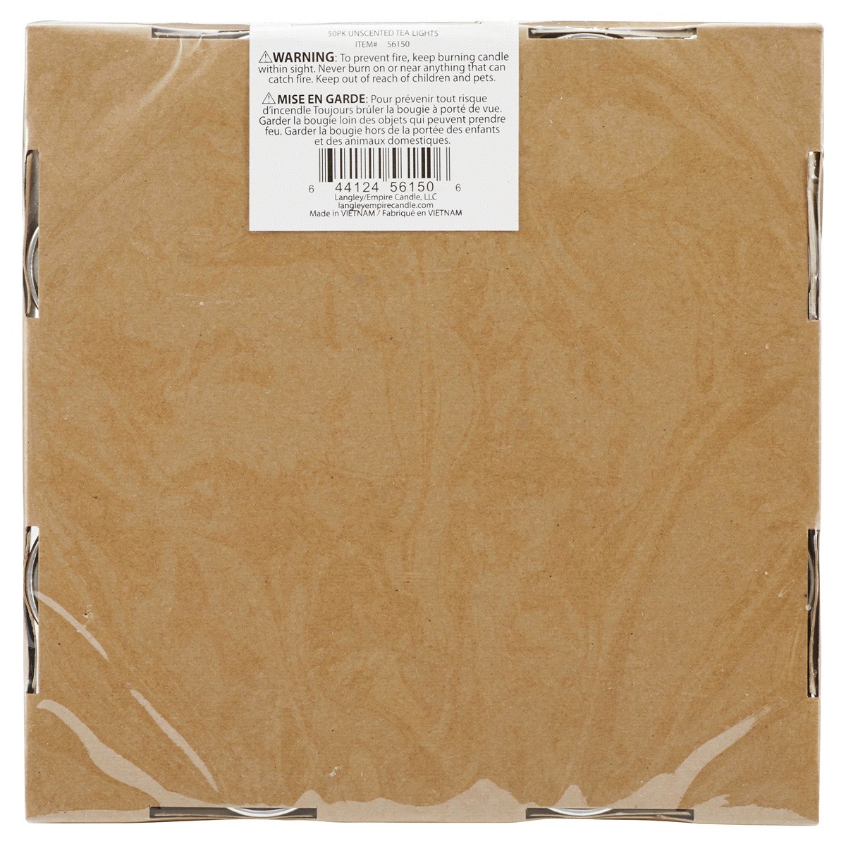 slide 2 of 2, Tuscany Candle Unscented Tealight Candles 50 ea, 50 ct