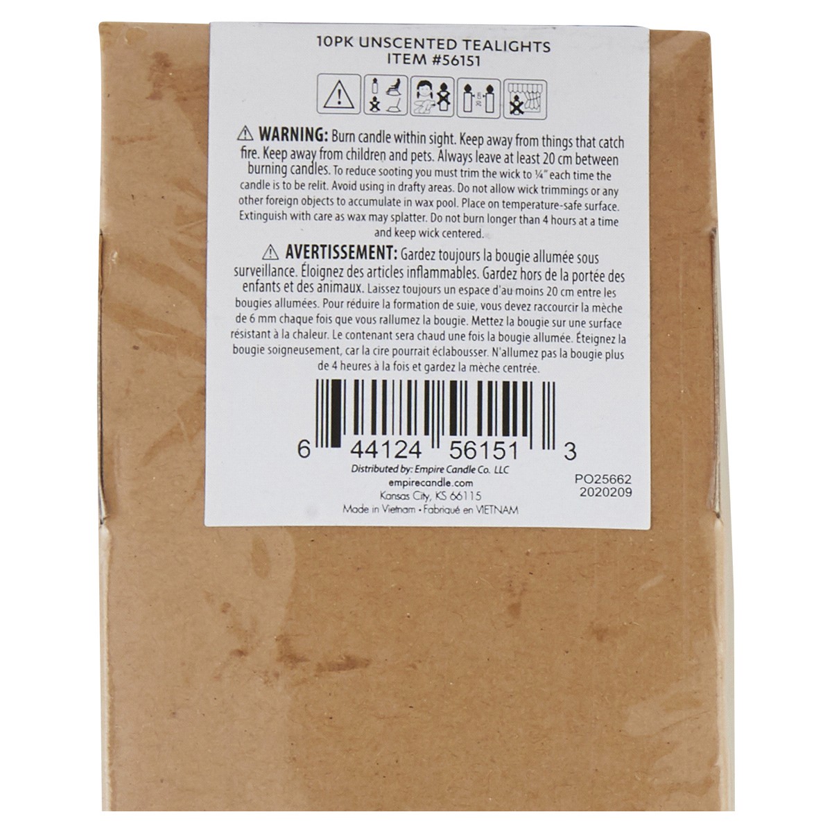 slide 2 of 2, Tuscany Candle Unscented Tealight set, 10 ct