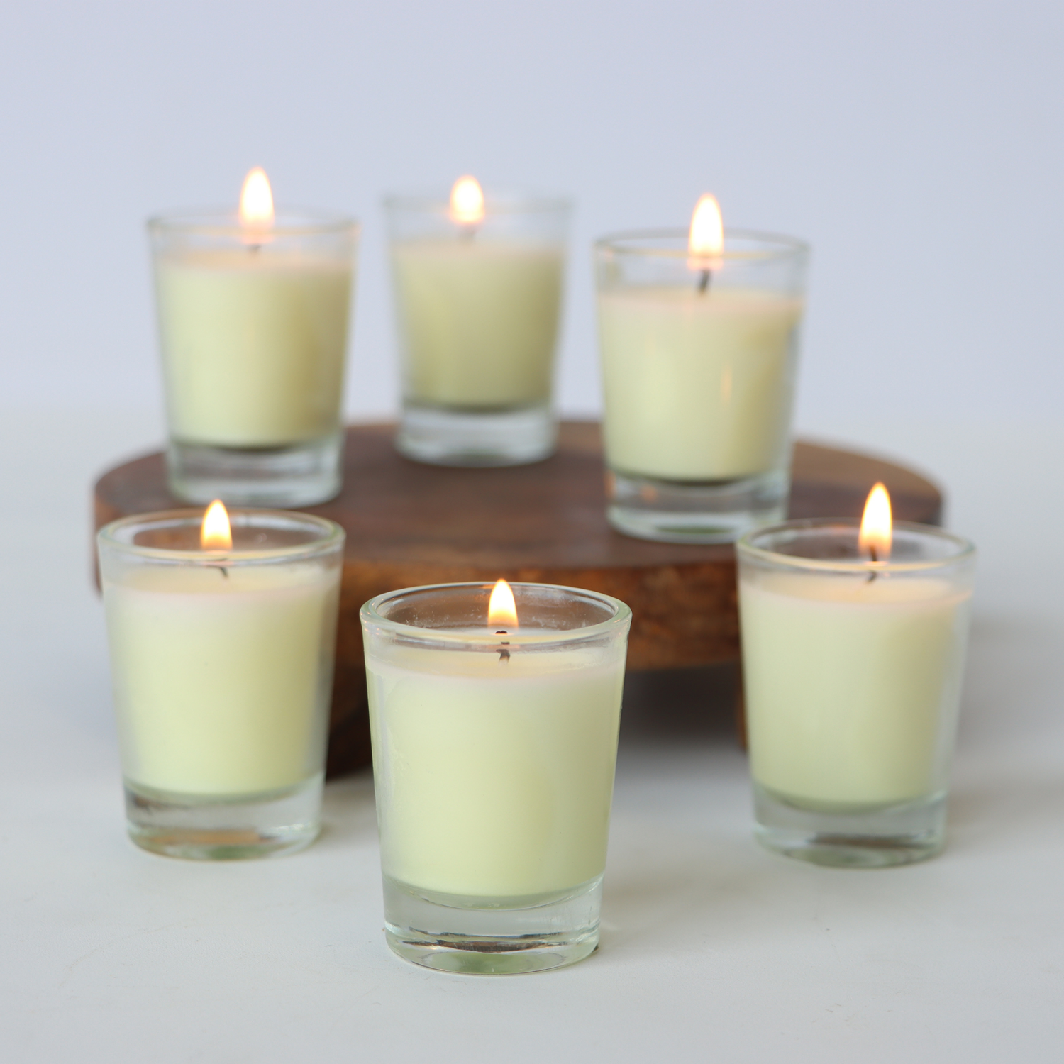 slide 2 of 2, Tuscany Candle Set of 6 Unscented Party Lights 6 ea, 6 ct