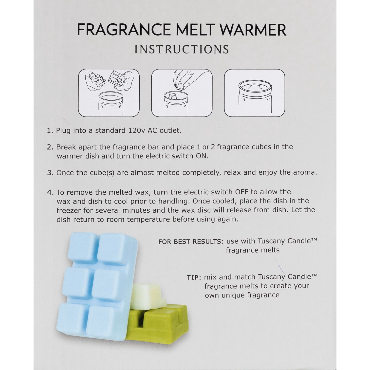 slide 6 of 6, Tuscany Candle Table Top Wax Warmer, Galvanized Metal, 1 ct