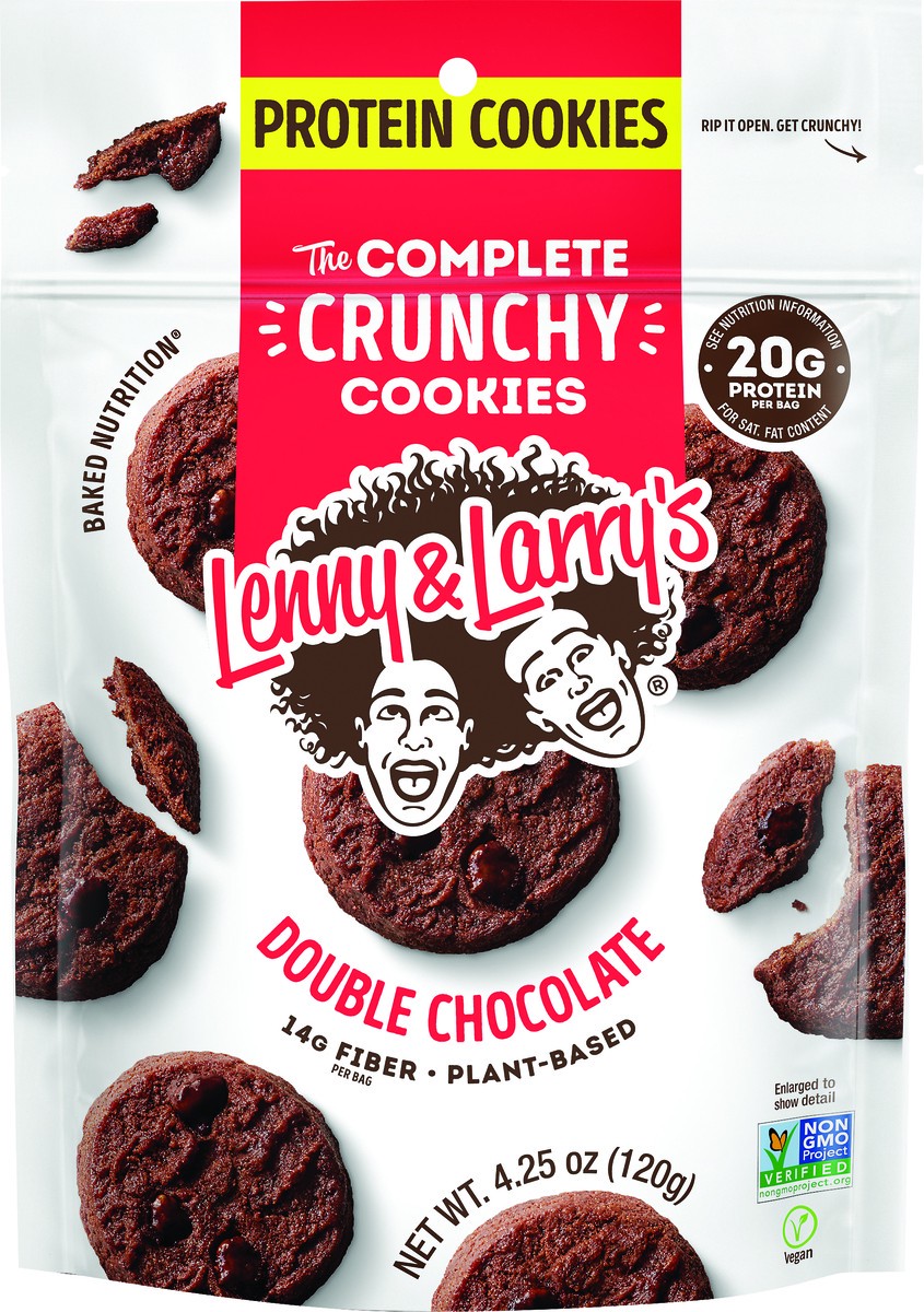 slide 2 of 2, Lenny & Larry's Crunchy Double Chocolate Cookies 4.25 oz, 4.25 oz