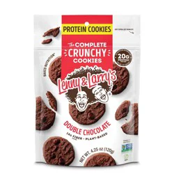 Lenny & Larry's The Complete Crunchy Cookies, Double Chocolate- 4.25 oz