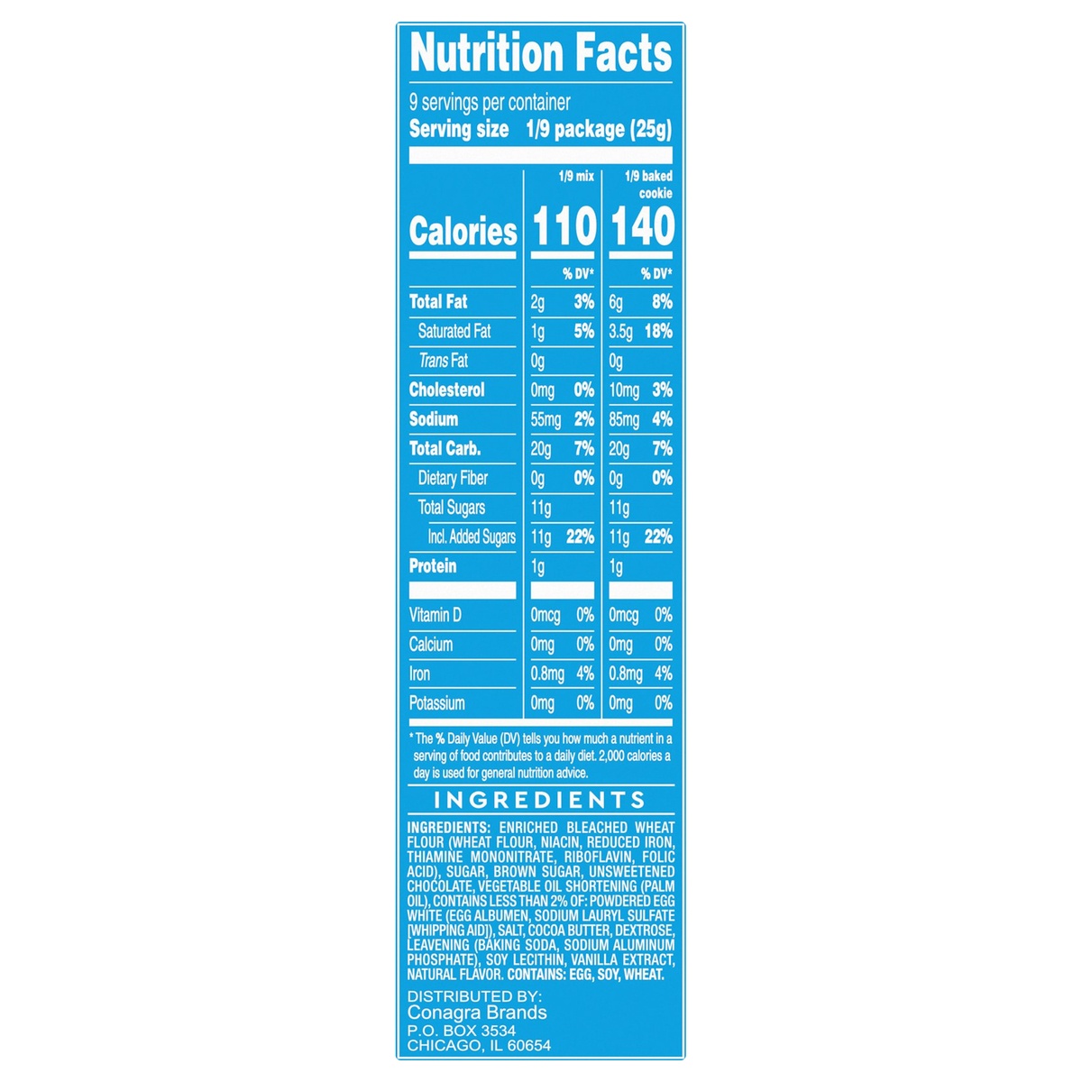 slide 5 of 10, Duncan Hines Mega Cookie Chocolate Chunk Pan Cookie Mix, 7.8 oz