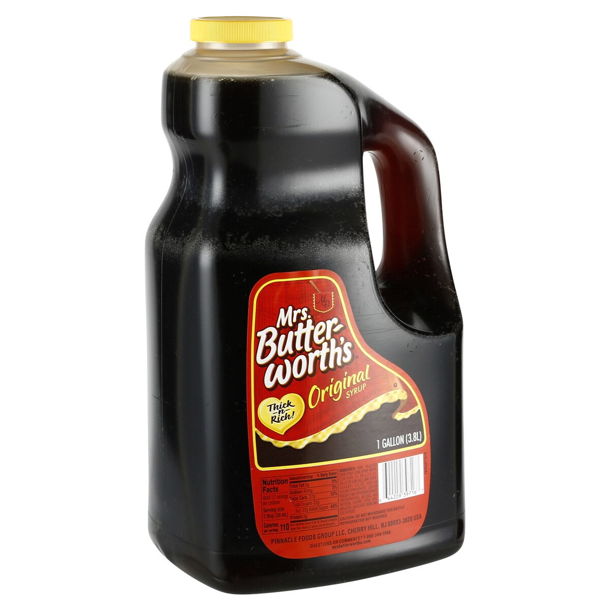 slide 5 of 5, Mrs. Butterworth's Original Thick and Rich Pancake Syrup, 128 fl. oz. Bottle, 128 fl oz