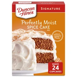 Duncan Hines Signature Perfectly Moist Spice Cake Mix, 15.25 oz