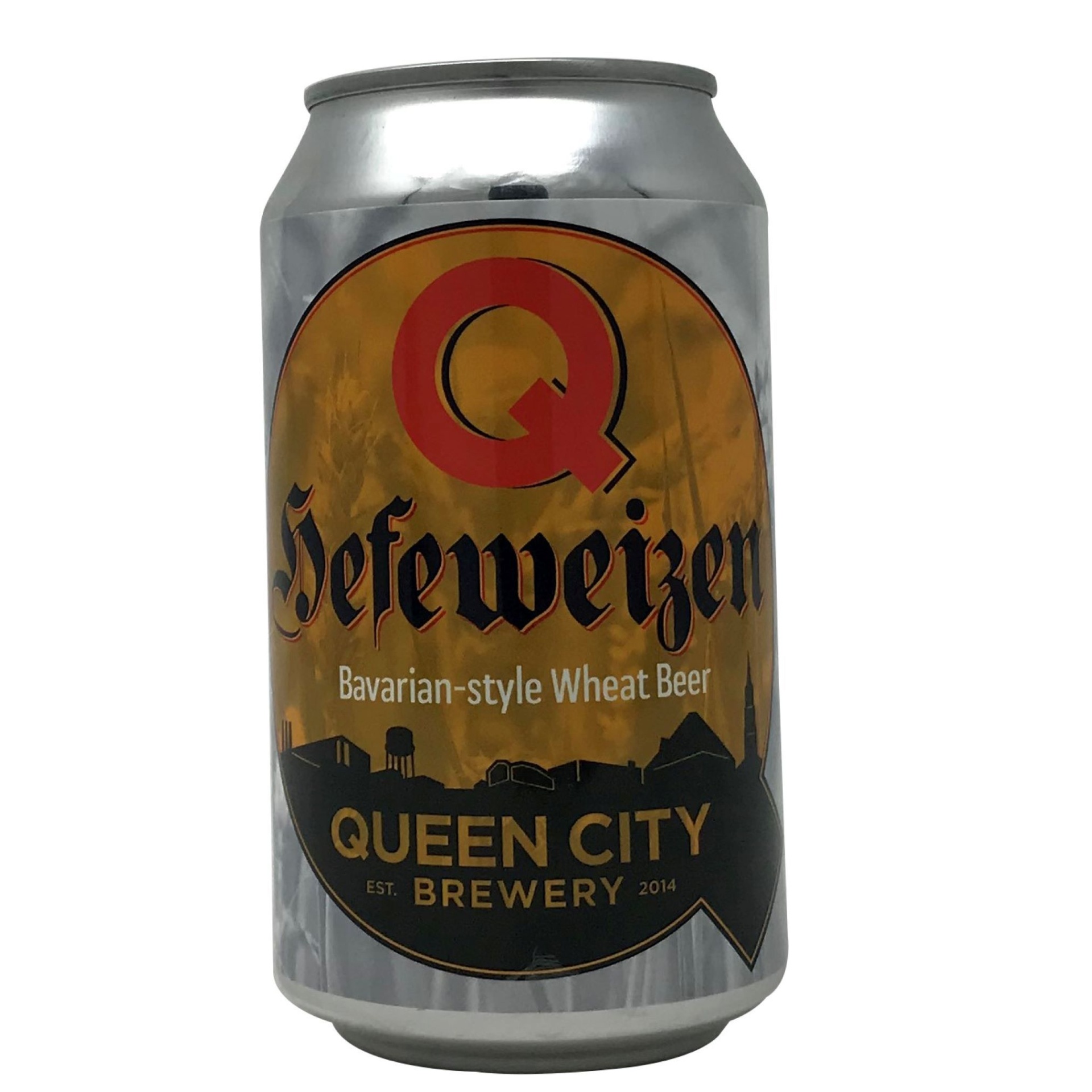 slide 1 of 1, Queen City Brewery Hefeweizen, 12 fl oz