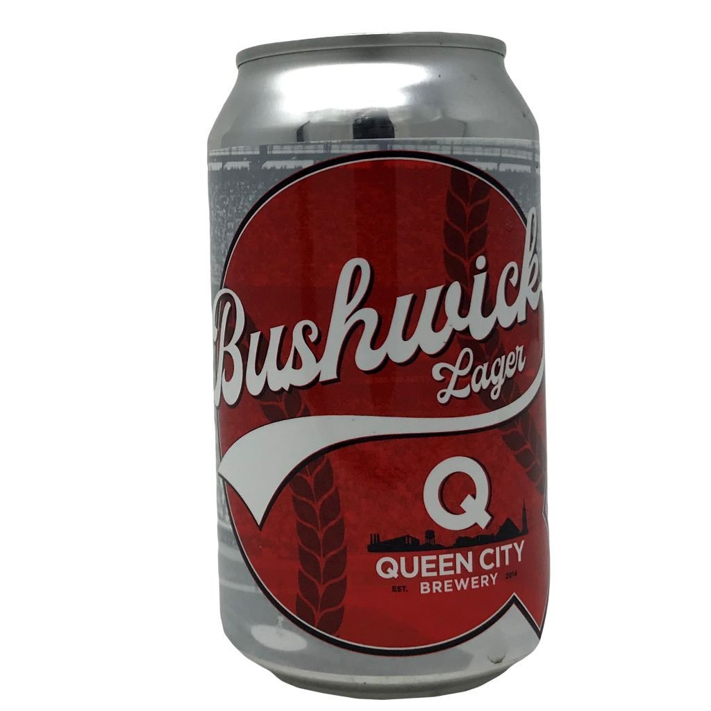 slide 1 of 1, Queen City Brewery Bushwick Lager, Single, 12 fl oz