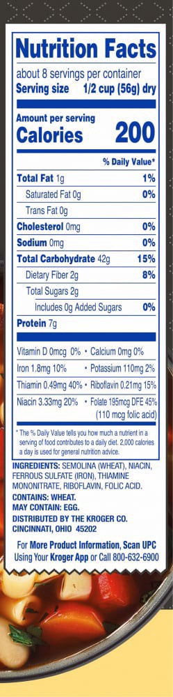 slide 4 of 4, Kroger Ditalini Pasta - 16 oz, 16 oz
