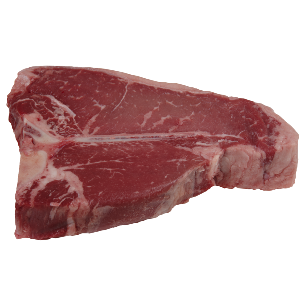 slide 1 of 1, SuKarne Enhanced T-Bone Steak Family, per lb