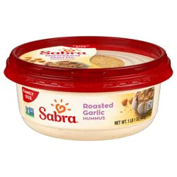 Sabra Family Size Roasted Garlic Hummus - 17 oz