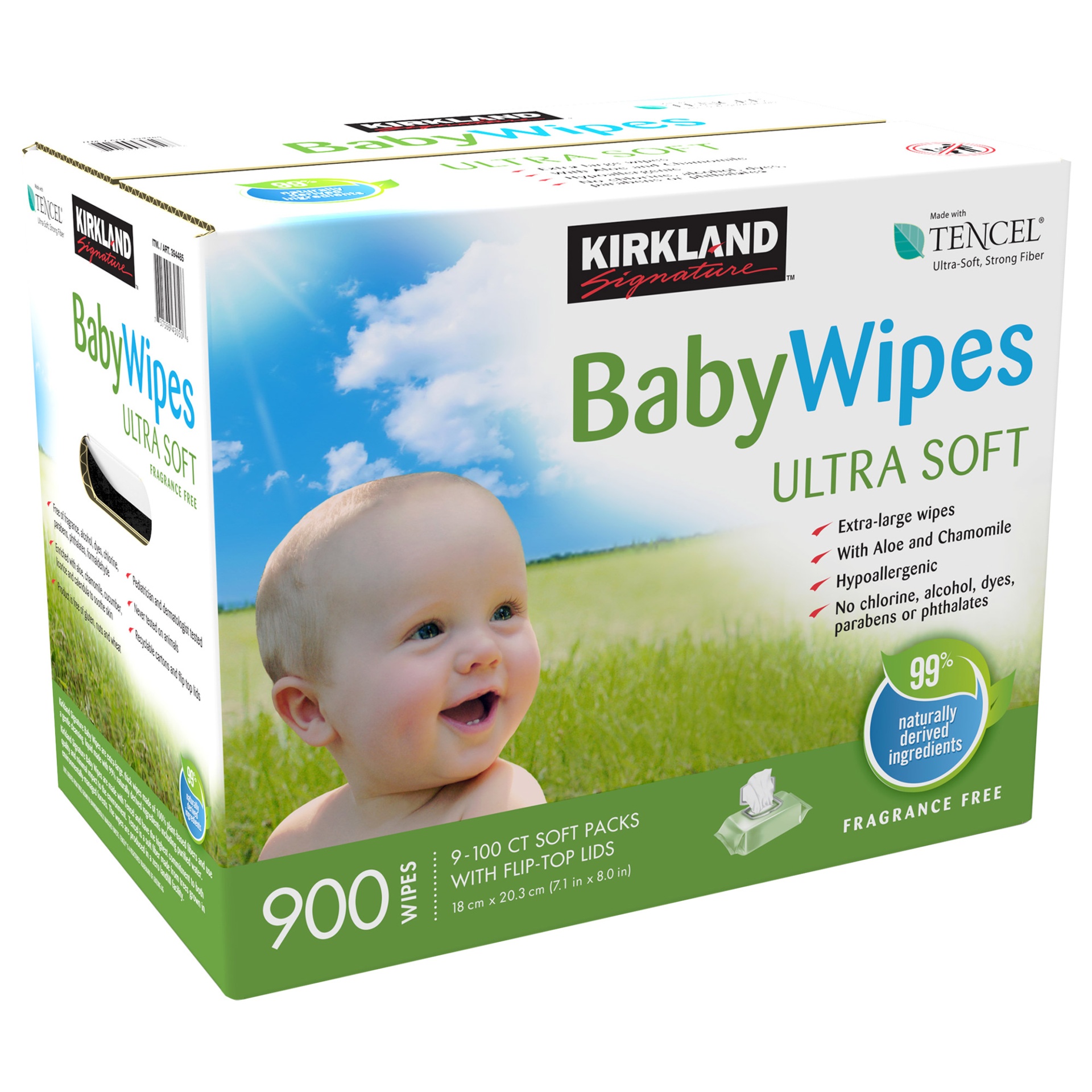 slide 2 of 2, Kirkland Signature Baby Wipes, 