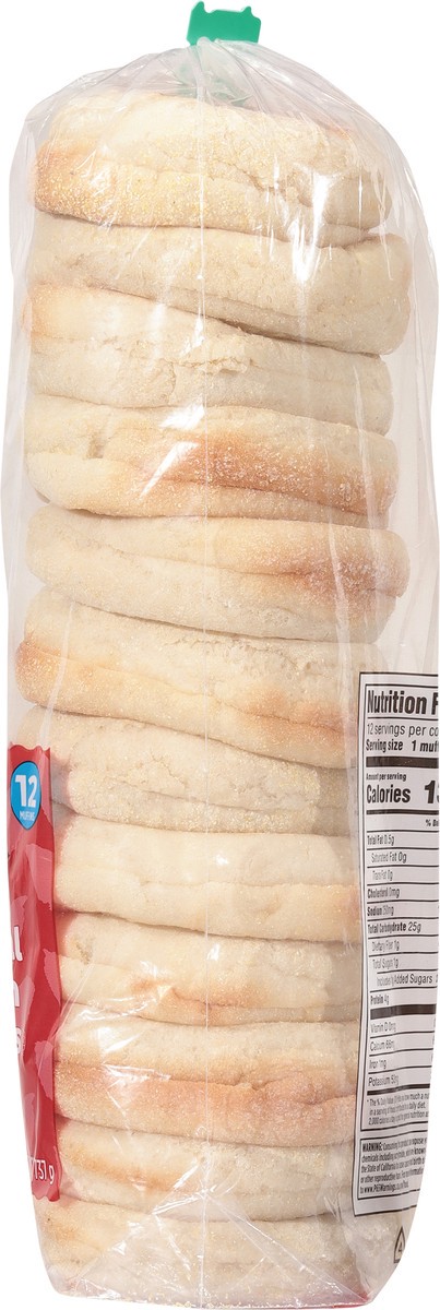 slide 4 of 13, First Street Plain English Muffins, 26 oz