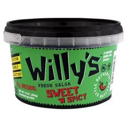 Willy's Sweet 'N Spicy Salsa - 16 oz