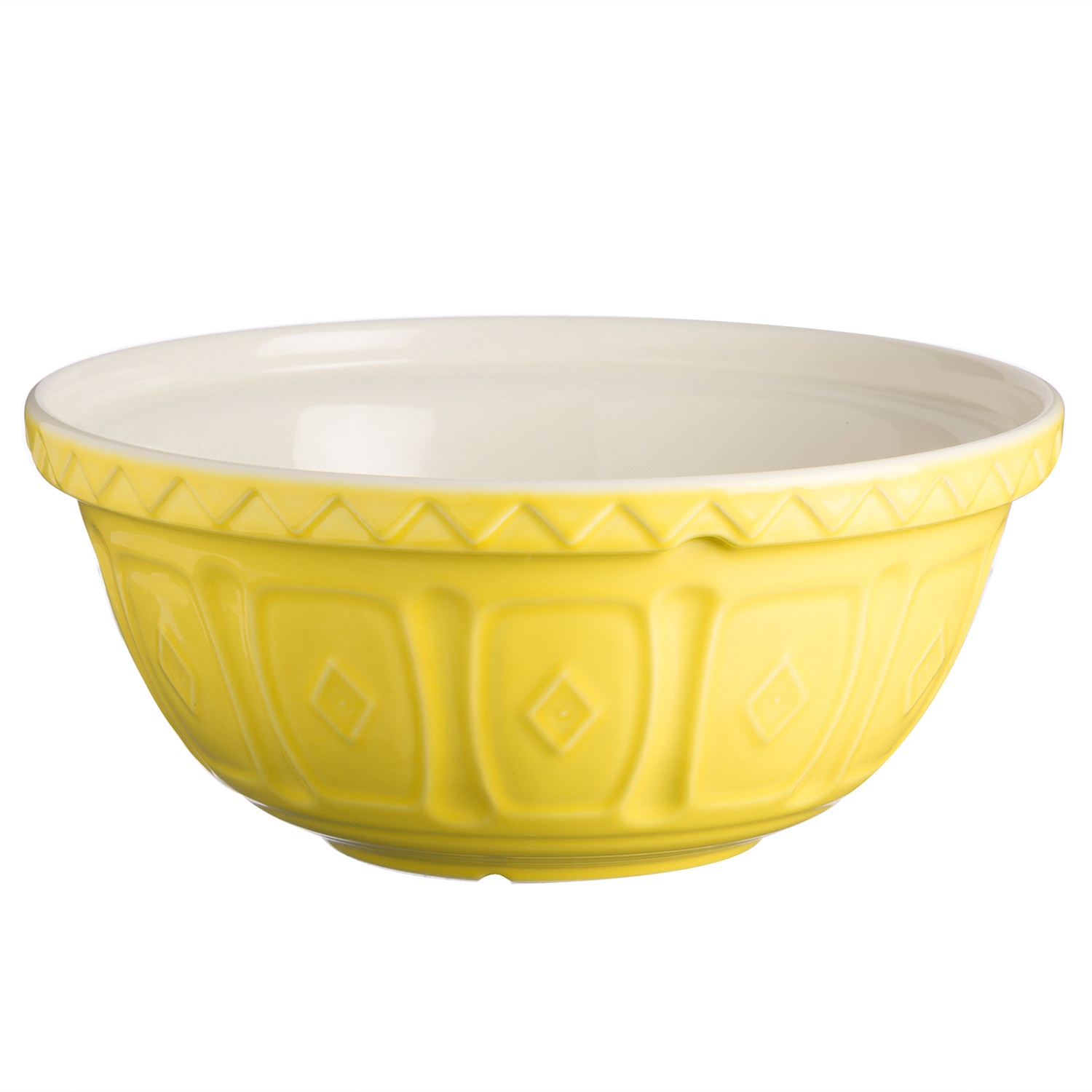 slide 1 of 1, Mason Cash Mixing Bowl, Yellow, 4.25 qt