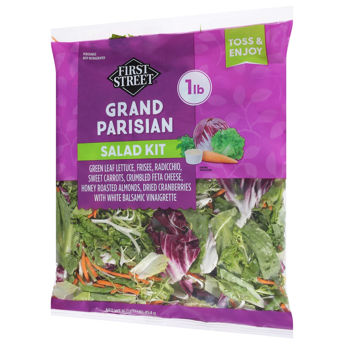 slide 2 of 14, First Street Grand Parisian Salad, 16 oz