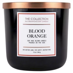 The Collection by Chesapeake Bay 12oz Lidded Glass Jar 2-Wick Candle Blood Orange - The Collection By Chesapeake Bay Candle