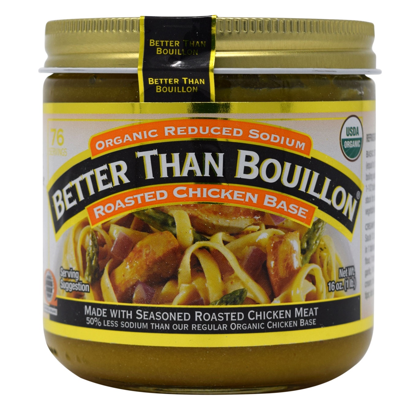 slide 1 of 2, Better Than Bouillon Organic Chicken Base, 