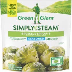 Green Giant Simply Steam Seasoned Brussels Sprouts 9 oz. Bag