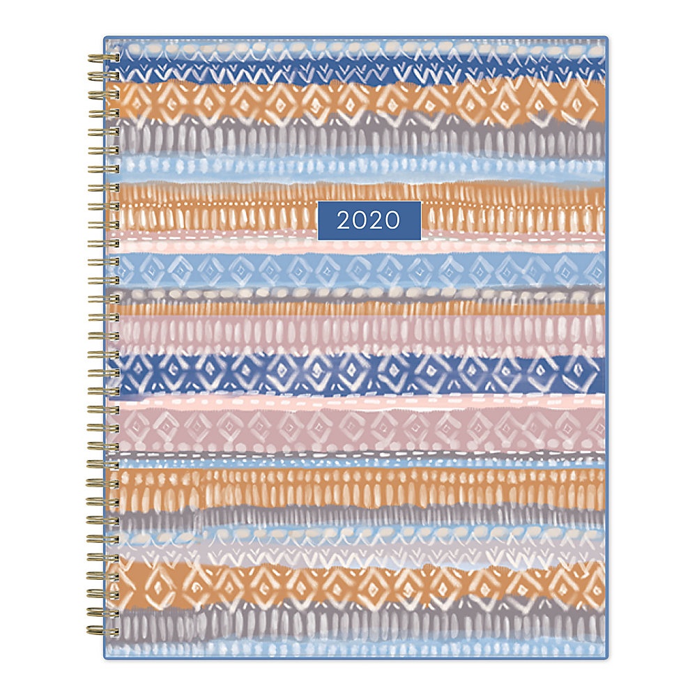 slide 1 of 4, Blue Sky Jasper Weekly/Monthly Frosted Planner, 8-1/2'' X 11'', Multicolor, January To December 2020, 115616, 1 ct
