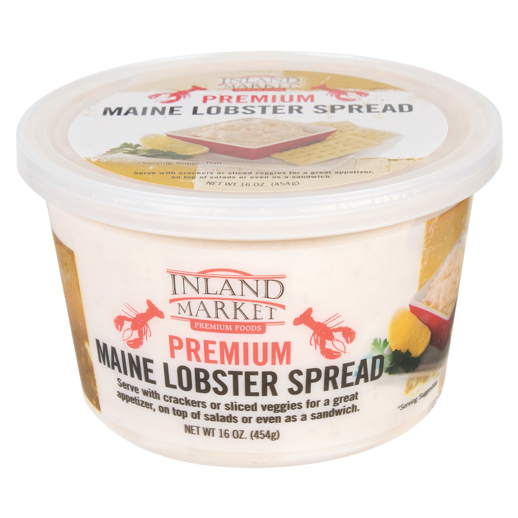 slide 1 of 2, Inland Seafood Lobster Spread, 