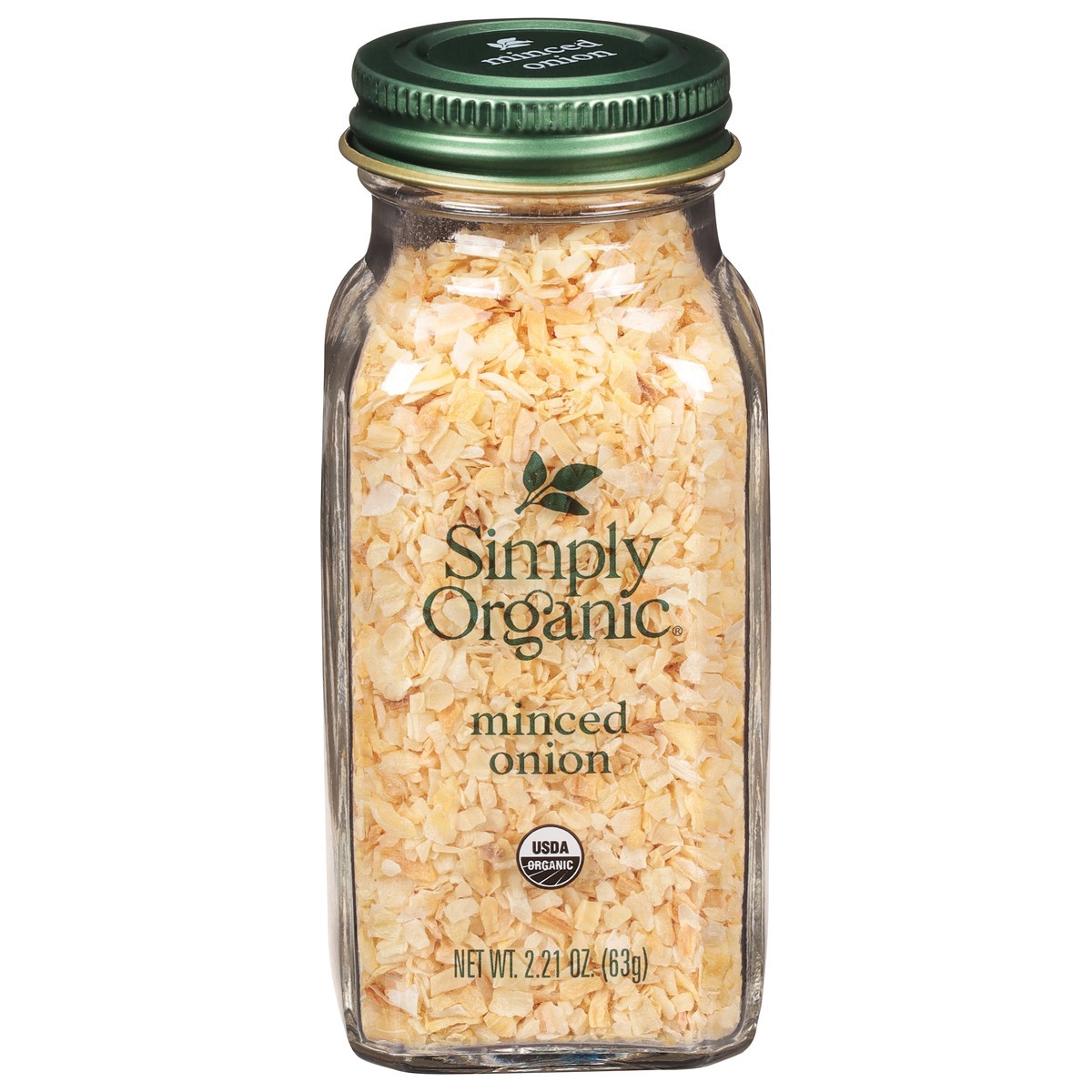 slide 1 of 9, Simply Organic White Minced Onion, 2.21 oz