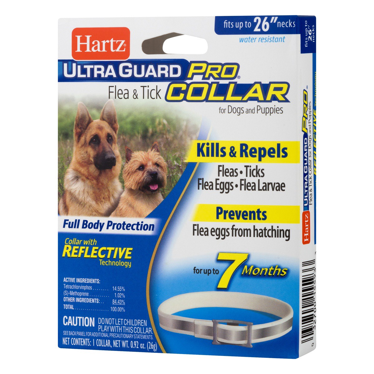slide 3 of 9, Hartz UltraGuard Pro Flea & Tick Dog Collar, 1ct, 1 ct