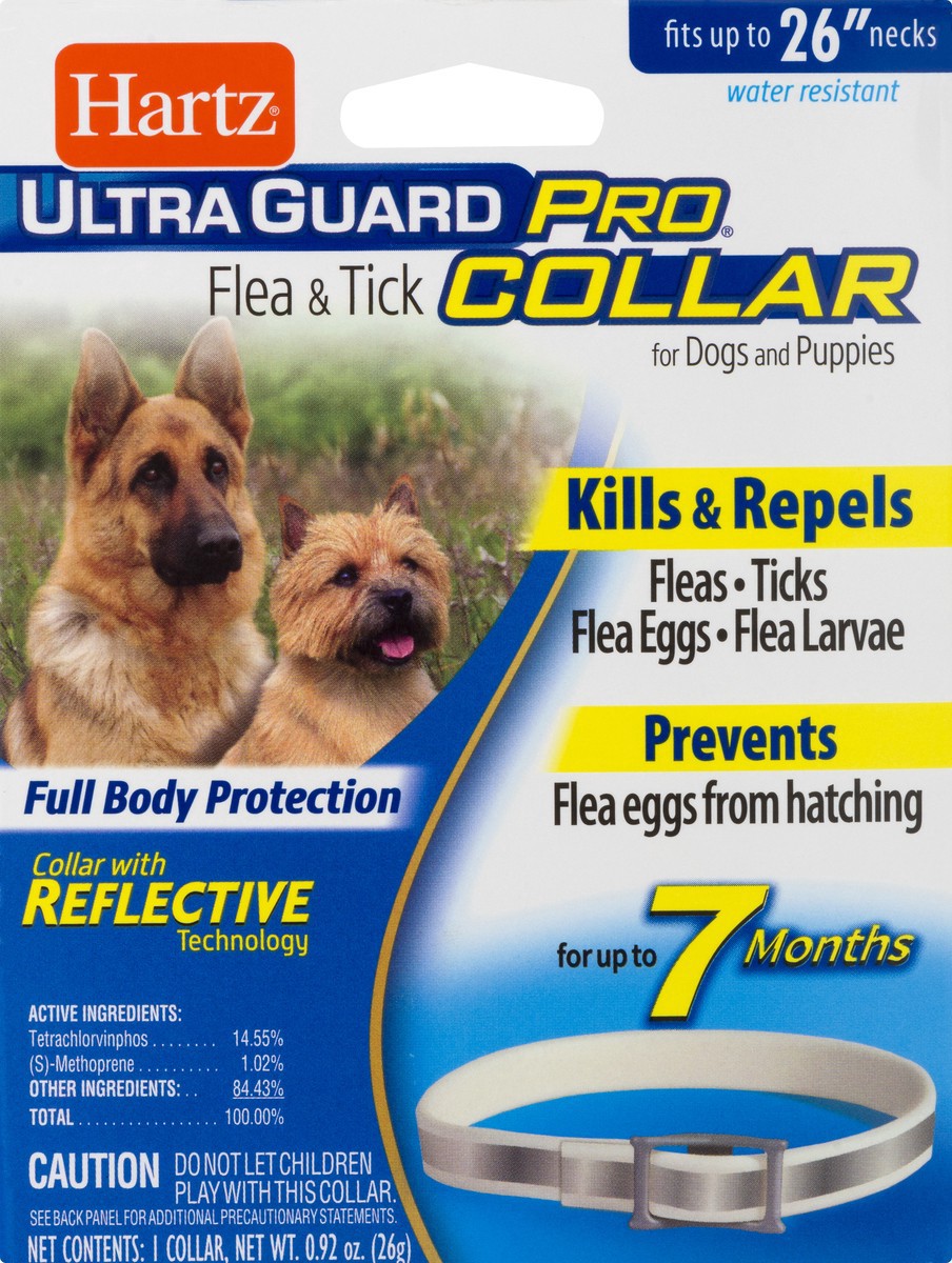 slide 8 of 9, Hartz UltraGuard Pro Flea & Tick Dog Collar, 1ct, 1 ct