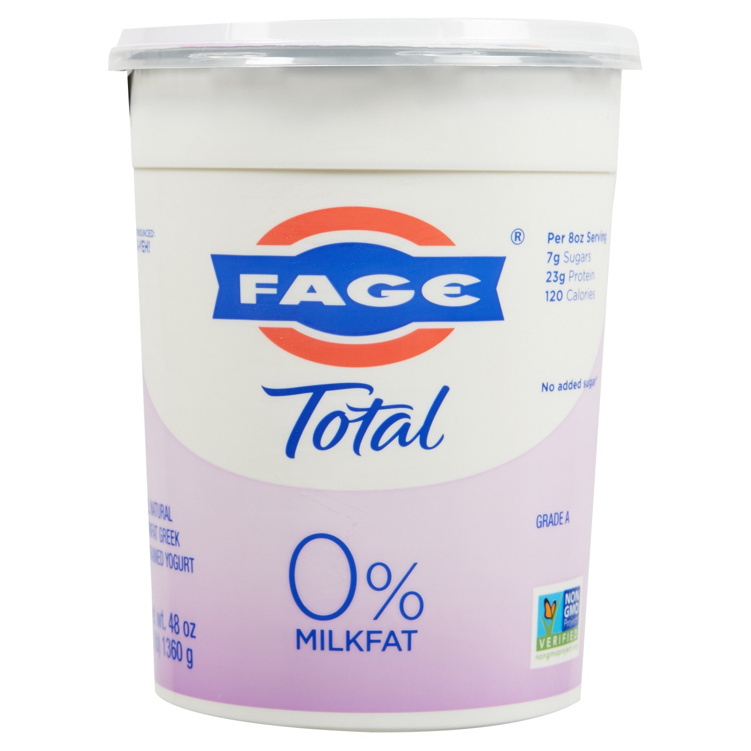 slide 1 of 2, Fage Total Greek Nonfat Yogurt, 