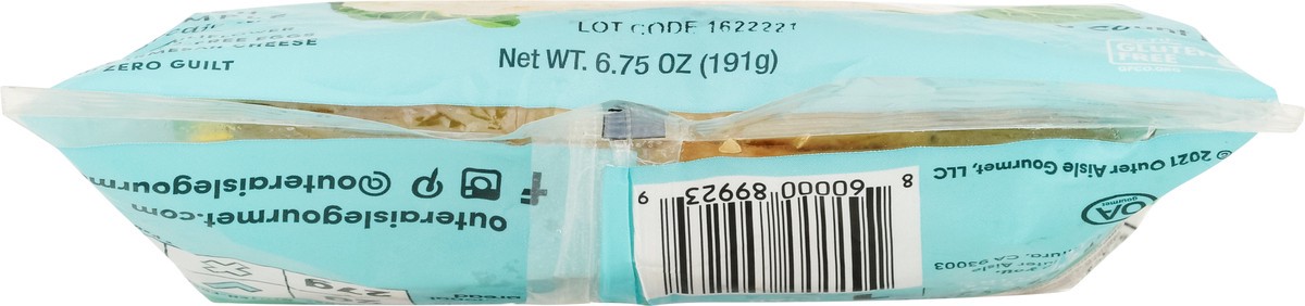 slide 2 of 9, Outer Aisle Cauliflower Italian Sandwich Thins 6 ea, 6 ct
