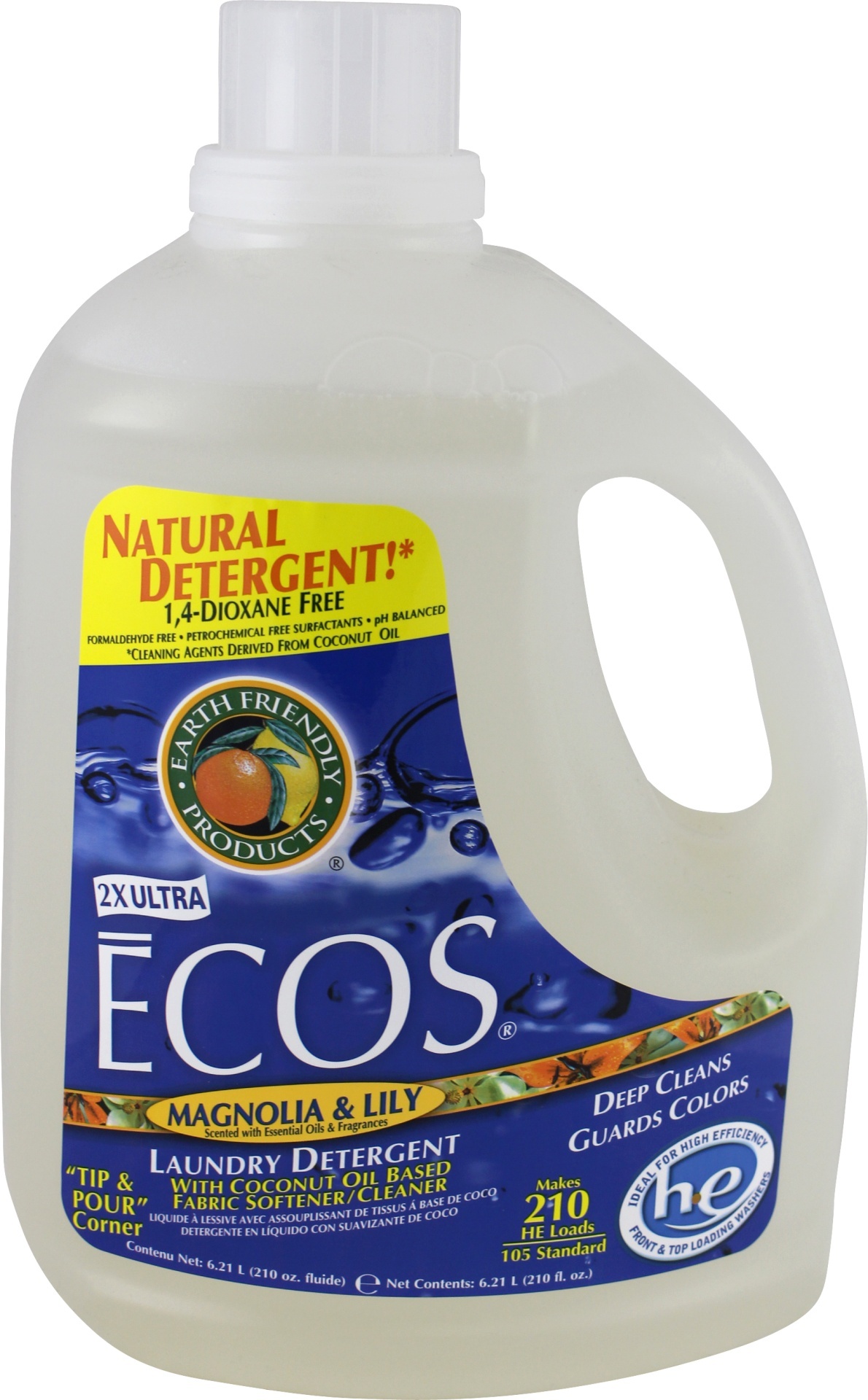 slide 1 of 1, ECOS Ultra Liquid Laundry Detergent, 