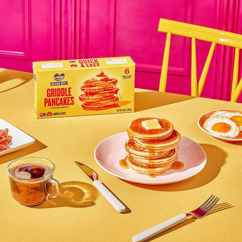 slide 6 of 7, Belgian Boys Griddle Pancakes - 10.6oz, 10.6 oz