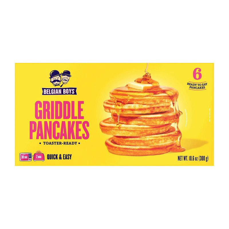 slide 1 of 7, Belgian Boys Griddle Pancakes - 10.6oz, 10.6 oz