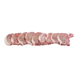 Fresh Loin End Pork Chops Fam Pk