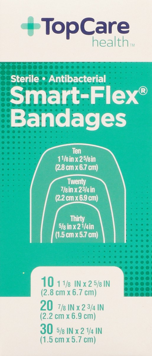 slide 8 of 9, TopCare Health Smart-Flex Assorted Bandages 60 ea, 60 ct