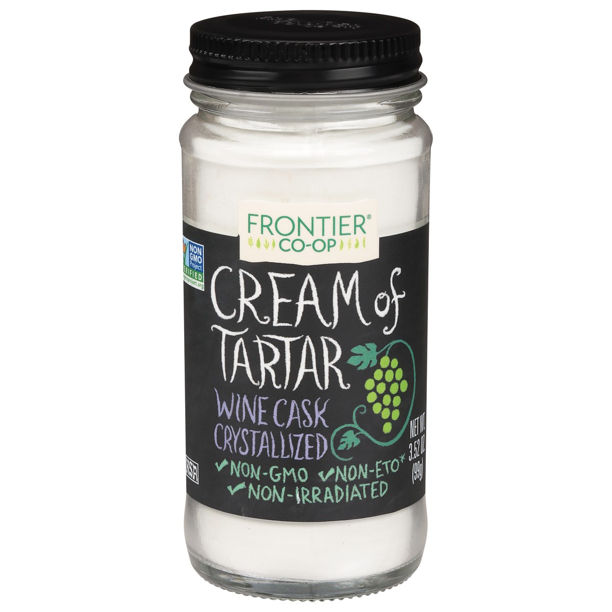 slide 1 of 1, Frontier Co-Op Cream of Tartar 3.52 oz, 3.52 oz